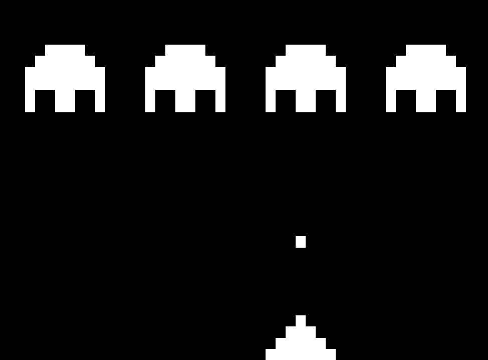 The game Space Invaders